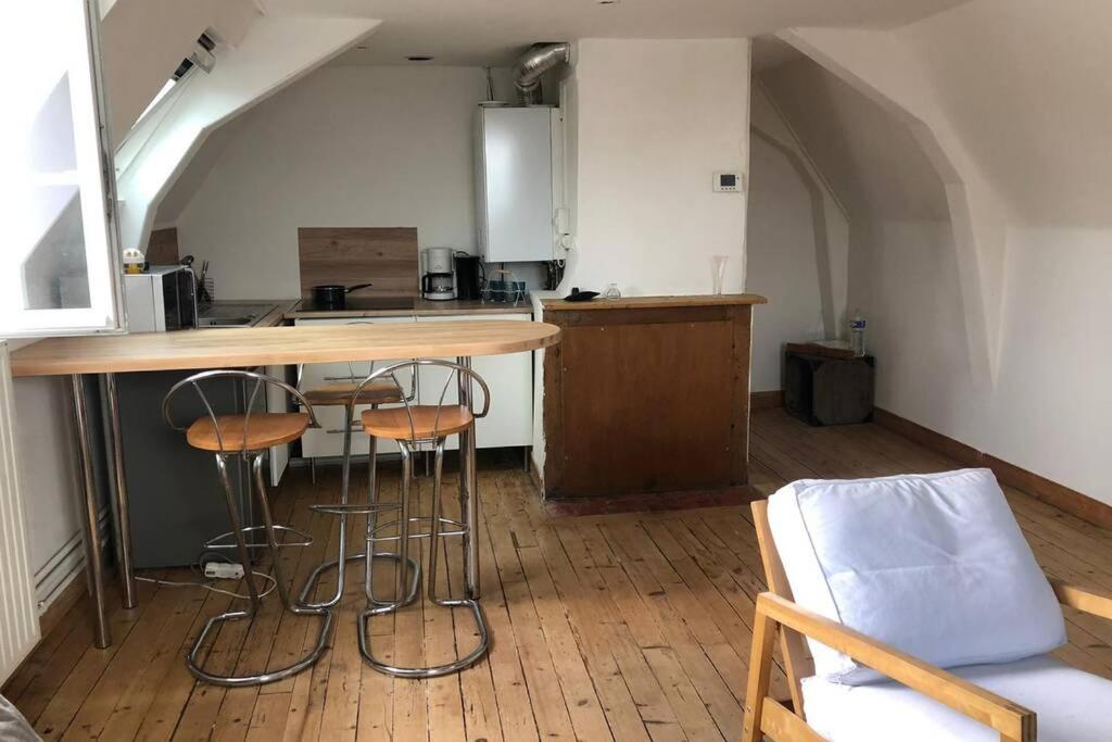 Sous Les Toits Apartment Dieppe Exterior photo